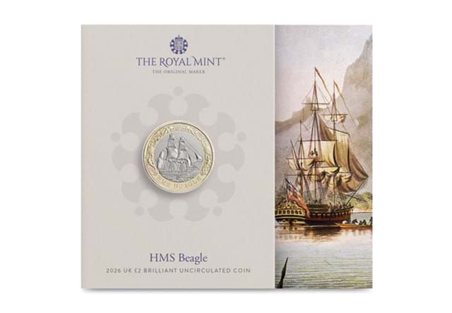 HMS Beagle 2 Pound Images 3