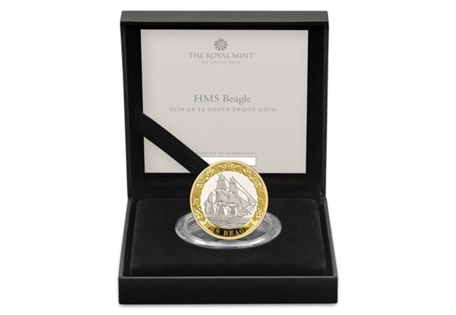 HMS Beagle 2 Pound Images 7