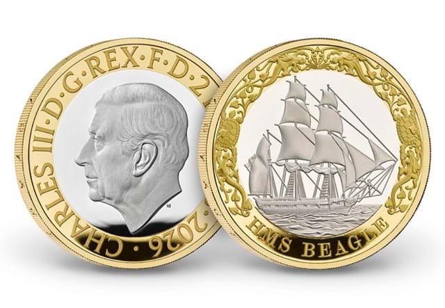 HMS Beagle 2 Pound Images 6