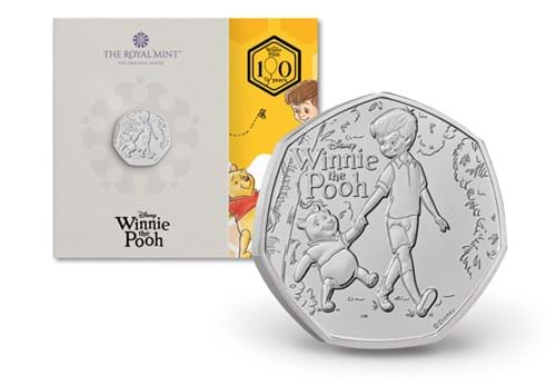 Winnie The Pooh 50P Coin Images AT 1