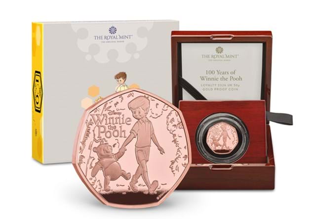 Winnie The Pooh 50P Coin Images AT 9