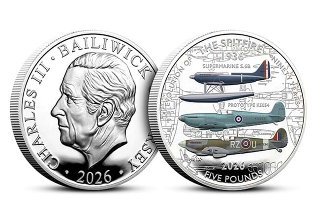 2026 Spitfire £5 Silvers OBV REV 650X450