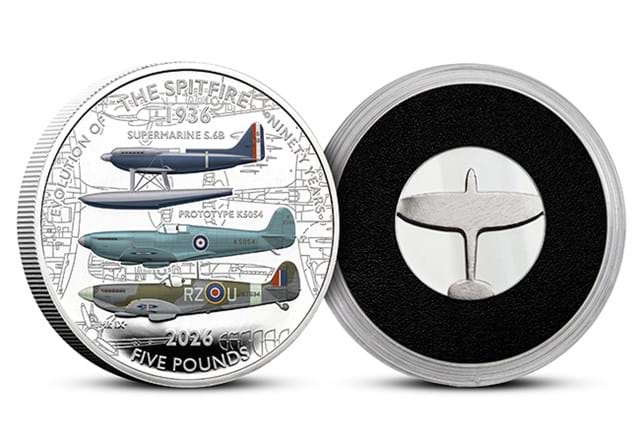 2026 Spitfire £5 And Spitfire Medal 650X450 (1)