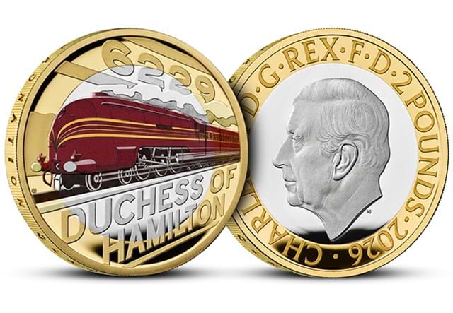 Silver Duchess Of Hamilton 2 Pound Images 2