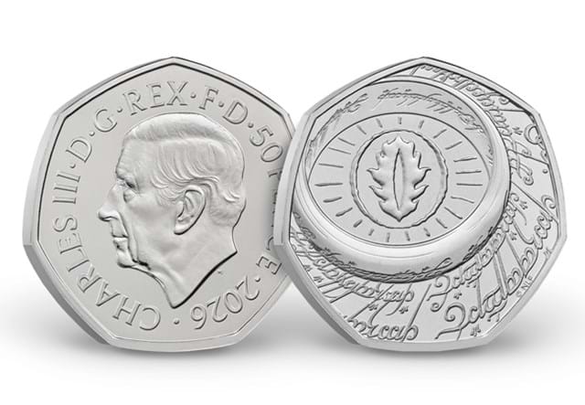 Lord Of The Rings 50P Coin Images AT 12
