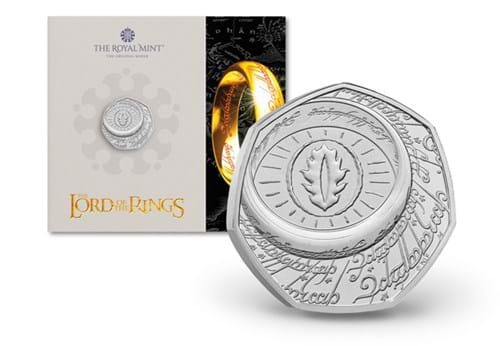 Lord Of The Rings 50P Coin Images AT 1