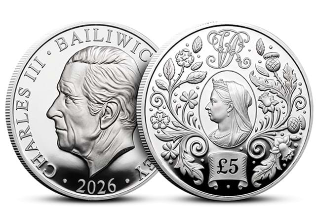 JG Queen Victoria Silver Proof £5 OBV REV 650X450