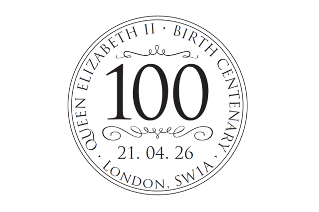QEII 100Th Postmark