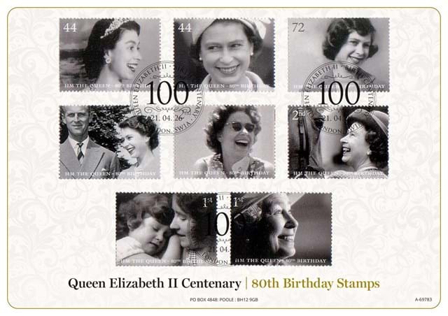 QEII Birthday Stamp Issue Cards CL Mockups 3