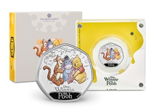 Winnie The Pooh 50P Coin 3 Images AT 5