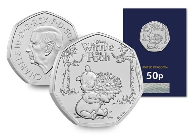 2026 UK Winnie The Pooh Kindness 50P Coin Range 2
